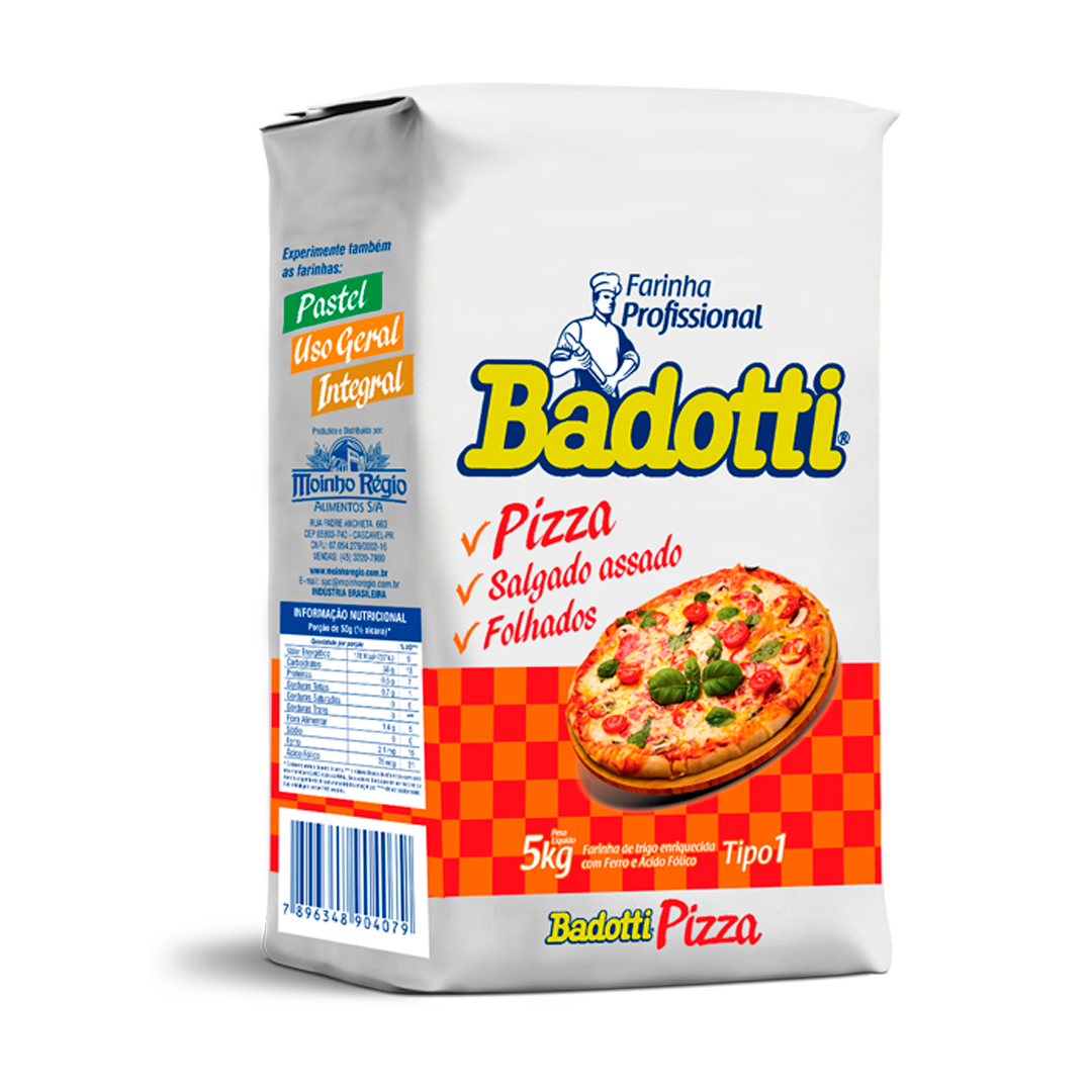 Farinha Especial Para pizza  5x5kg Badotti